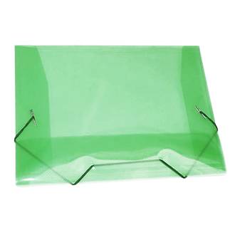 PASTA ELASTICO PLASTICA OFICIO - 1021 - VERDE - UN - ACP