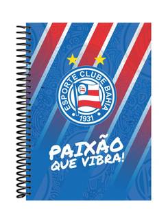 CADERNO UNIV CAPA DURA 10X1 160FLS - EC BAHIA / 6519 - UN - BAHIA ARTES