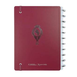 CADERNO INTELIGENTE GRANDE CIGD4380 - CHERRY - UN - CADERNO INTELIGENTE