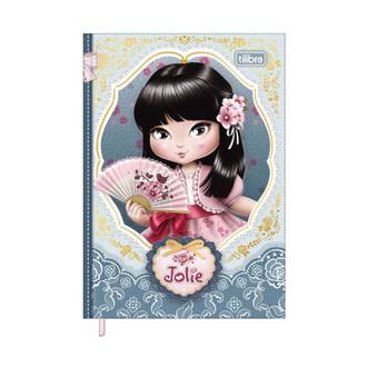 CADERNETA COSTURADA CAPA DURA 96FLS - 384542 - JOLIE - UN - TILIBRA