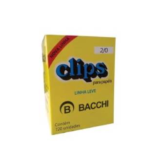CLIPS GALVANIZADO N.2 C/100  - UN - BACCHI