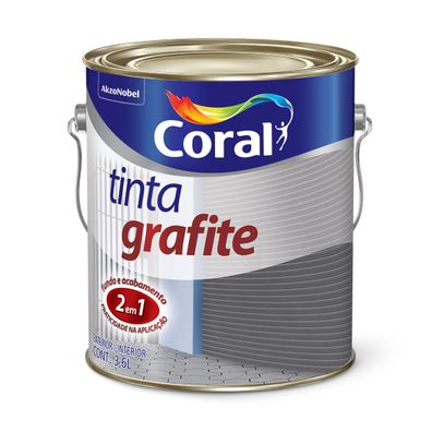 TINTA GRAFITE CLARO CORAL 3,6L
