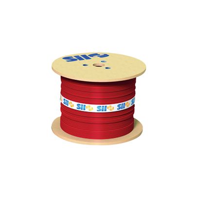 FIO CABO FLEX CARRET 750V 10,0mm VERM SIL(350m)