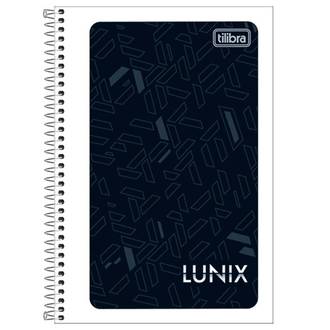 CADERNETA ESPIRAL CAPA DURA 80FLS - LUNIX - UN - TILIBRA