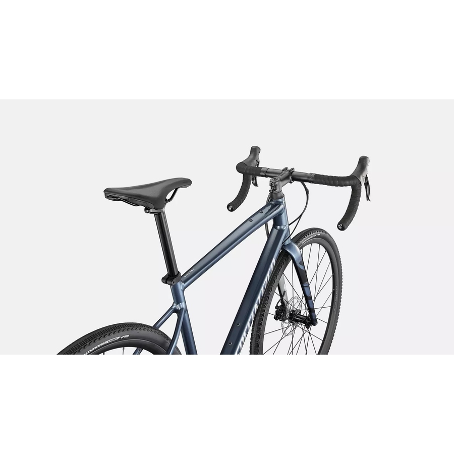 Bicicleta Specialized Diverge E5 Azul Metálico e Branca