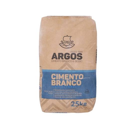 CIMENTO BRANCO ESTRUTURAL ARGOS 25.0KG