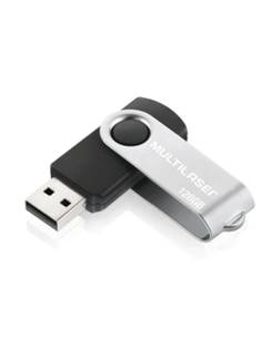 PEN DRIVE 128GB TWIST PD591 -  USB 2.0 - UN - MULTILASER