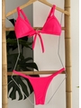 BIQUÍNI TOP ELO CALCINHA FITA ROSA NEON COLEÇÃO NEON - 4