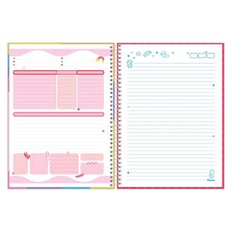 CADERNO UNIV CAPA DURA 1X1 80FLS - 3370258 - FINI - UN - FORONI
