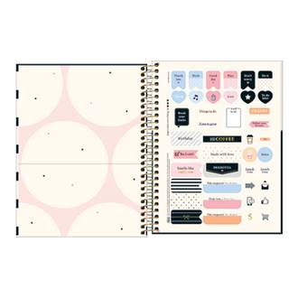 CADERNO COLEGIAL CAPA DURA 10X 160FLS - WEST VILLA - UN - TILIBRA