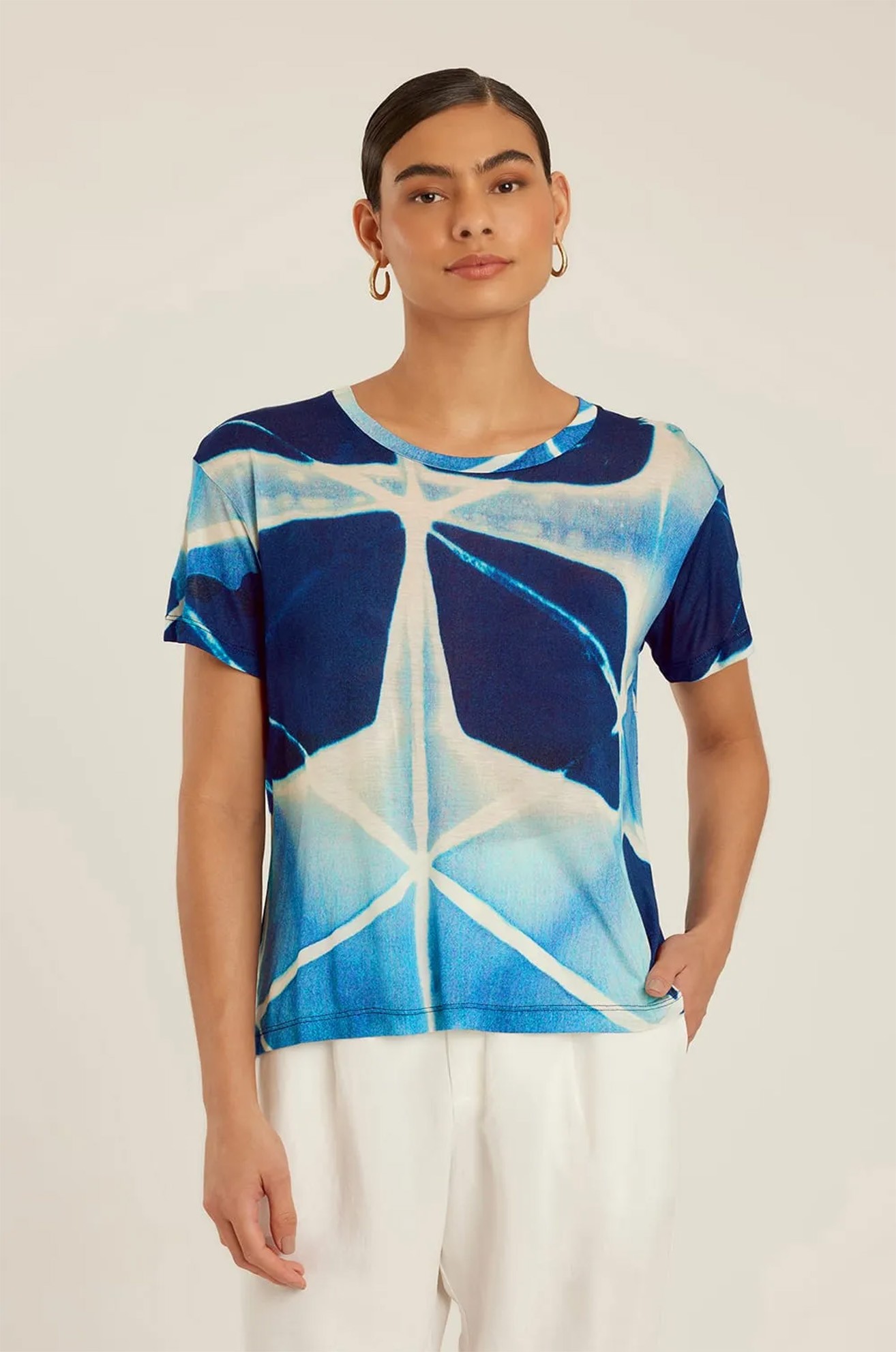 Blusa quadri nila