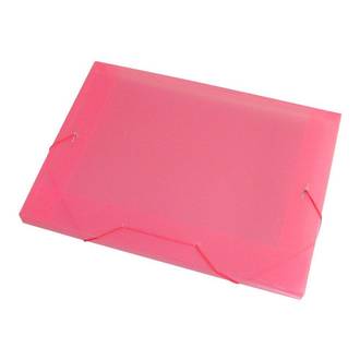 PASTA ELASTICO PLASTICA 2CM OFICIO - 1022 - VERMELHO - UN - ACP