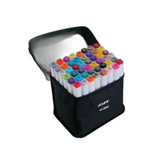 CANETA MARCADOR P/ COLORIR 48 CORES - PONTA DUPLA - 10630 - UN - LEO ARTE