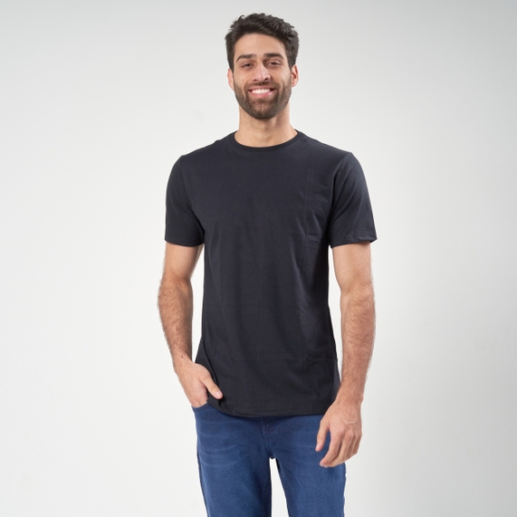 CAMISETA BASICA PRETA PADRÃO