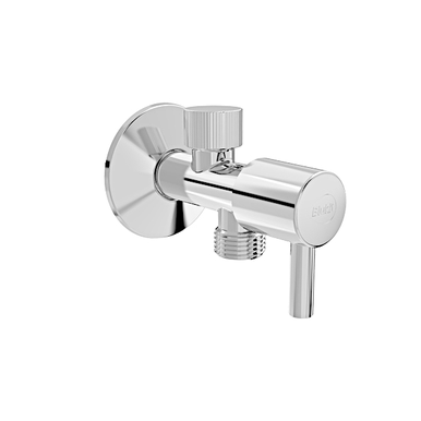 REGISTRO COM DERIVAÇÃO PARA DUCHA HIGIÊNICA 1/4 DE VOLTA ABS CROMADO BLUKIT