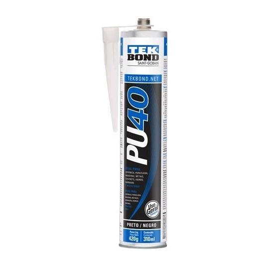 SELANTE PU40 TEKBOND PRETO 420g