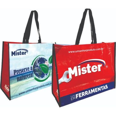SACOLA ECO BAG POLIETILENO MISTER MKT