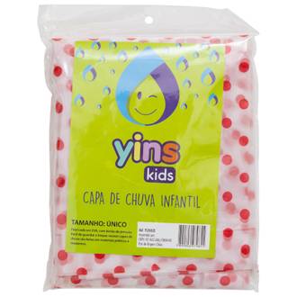 CAPA DE CHUVA INFANTIL YS35032 - UN - CONVOY