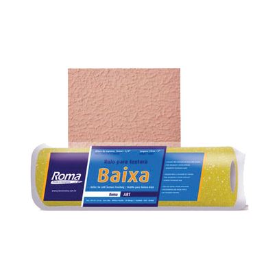 ROLO TEXTURA BAIXA ROMA 431 15 C/CABO