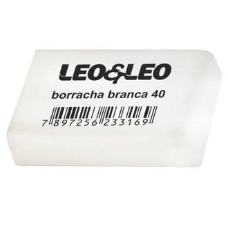 BORRACHA BRANCA 20/40/60 - MED - UN - LEO E LEO