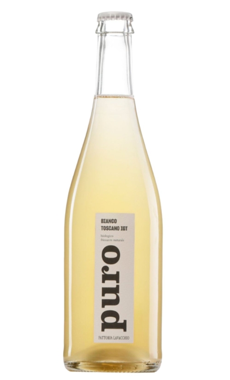Vinho Fattoria Lavacchio Puro Bianco Petnat Toscana IGT 750ml