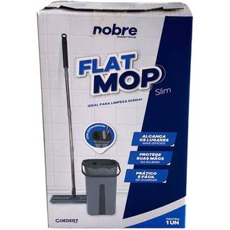 FLAT MOP SLIM 6L DIVISOR DE AGUA - 46214 - CINZA - UN - NOBRE