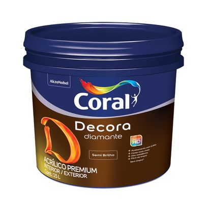 TINTA DECORA DIAM SB BCO NEVE 15L