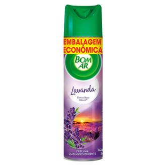 PURIFICADOR DE AR 360ML  - LAVANDA - UN - BOM AR