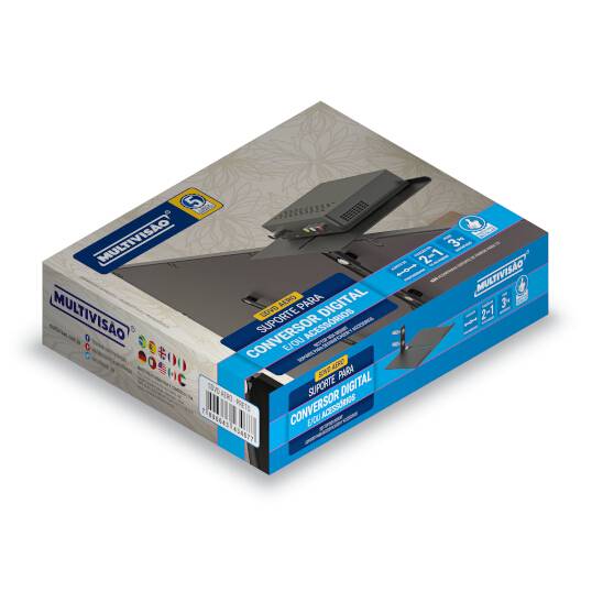 SUPORTE PARA CONVERSOR DIGITAL MULTIVISÃO SDVD AERO