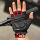 Luva Specialized Dedo Curto Dual Gel Feminina Vermelha - 2