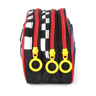 ESTOJO ESCOLAR TRIPLO SONIC - ET49823SO - PRETO - UN - LUXCEL