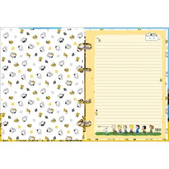 CADERNO ARGOLADO COLEGIAL 80FLS - 351377 - SNOOPY - UN - TILIBRA