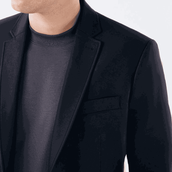 BLAZER MASCULINO RICARDO ALMEIDA PRETO