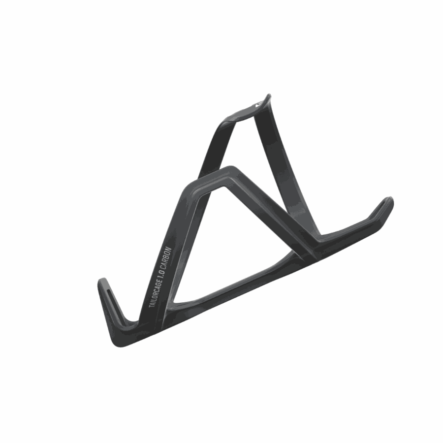 Suporte de Garrafa Syncros em carbono Tailor Cage 1.0 Direito Preto E Branco