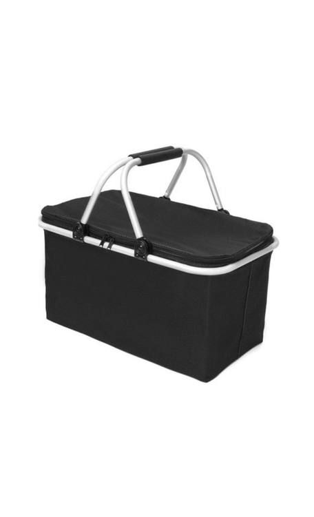 Cesta Térmica Piquenique Dobrável (preta)
