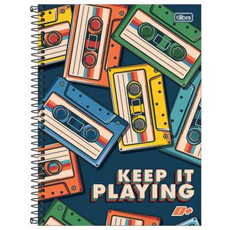 CADERNO UNIV CAPA DURA 12X1 240FLS - MAIS+ - UN - TILIBRA