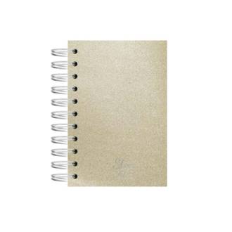 AGENDA ESPIRAL STAR ANUAL - 160FL - OURO - UN - KIT