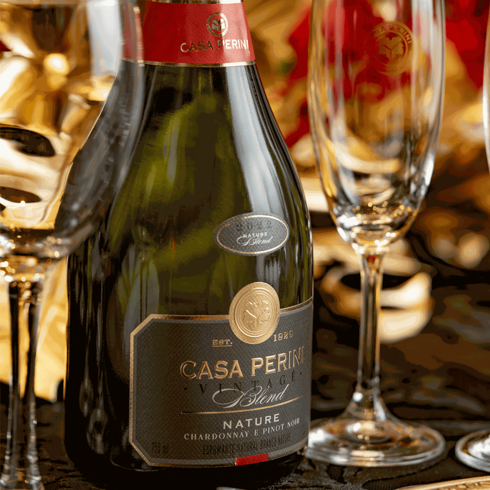 ESPUMANTE NATURE BLEND (750ML) - CASA PERINI VINTAGE