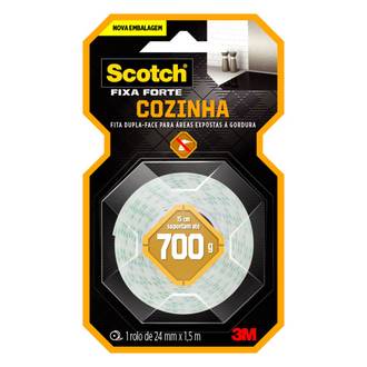 FIXA FORTE ESPUMA P/COZINHA 24X1,5 - UN - 3M