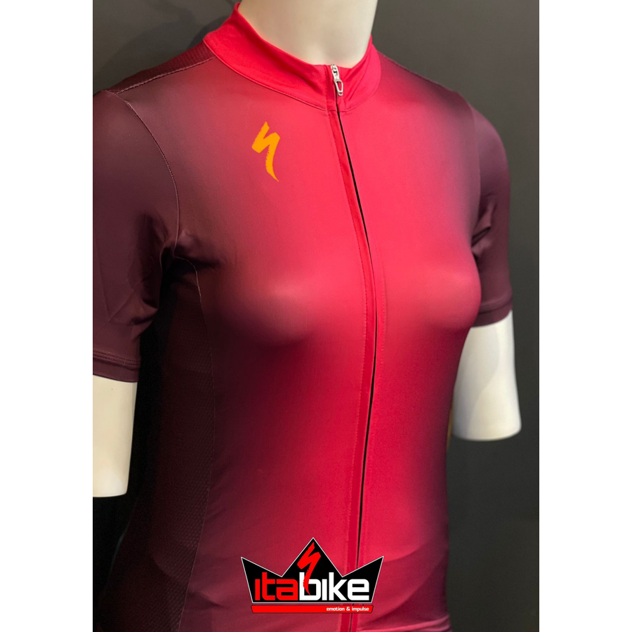 Camisa Original Specialized RBX Coleção Itabike 2022 Feminina Vermelha