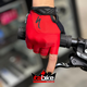 Luva Specialized Dedo Curto Dual Gel Feminina Vermelha - 1