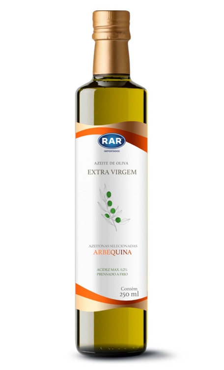 Azeite Rar Importados  Arbequina 250ml