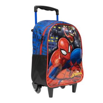 MOCHILA C/RODAS SPIDER MAN X2 16 POL - 10670 - UN - XERYU´S