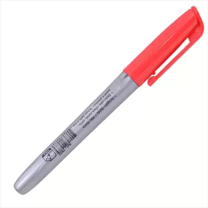 CANETA MARC PERM P.GROSSA VERM BRASFORT 7856
