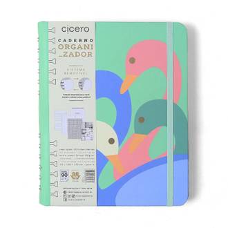 CADERNO ARGOLADO LAGOA A5 / PEDALINHO - UN - CICERO