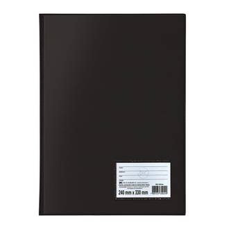 PASTA CATALOGO C/50 ENV FINO OFICIO C/VISOR - 1090 - PRETO - UN - DAC