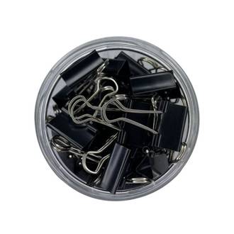 PRENDEDOR DE PAPEL 15MM C/60 FO292200 - PRETO - UN - FUTURO