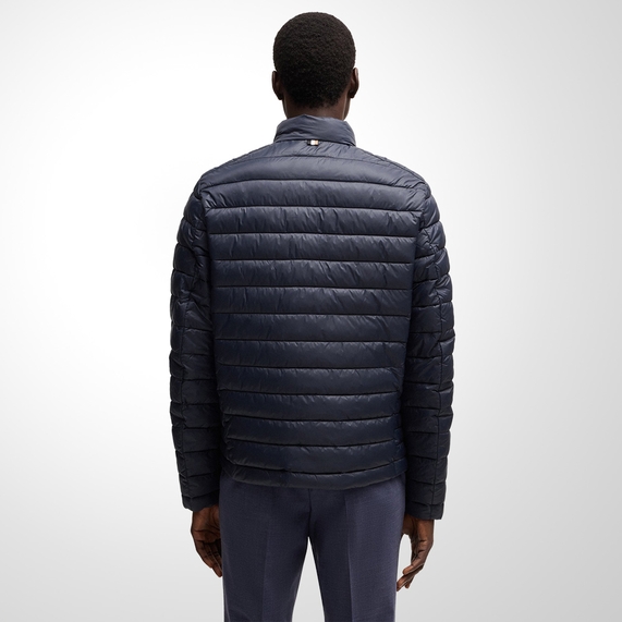 JAQUETA HUGO BOSS MASCULINA REPELENTE A ÁGUA MARINHO