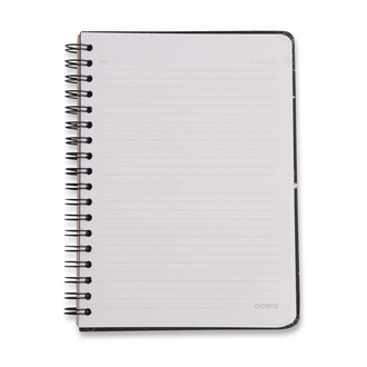CADERNO ESPIRAL CAPA DURA MELI 80FLS / COLOR BLOOMY - UN - CICERO