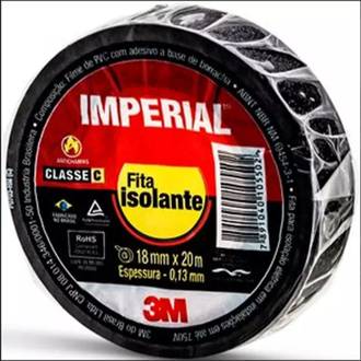 FITA ADESIVA ISOLANTE 18X10  - UN - 3M